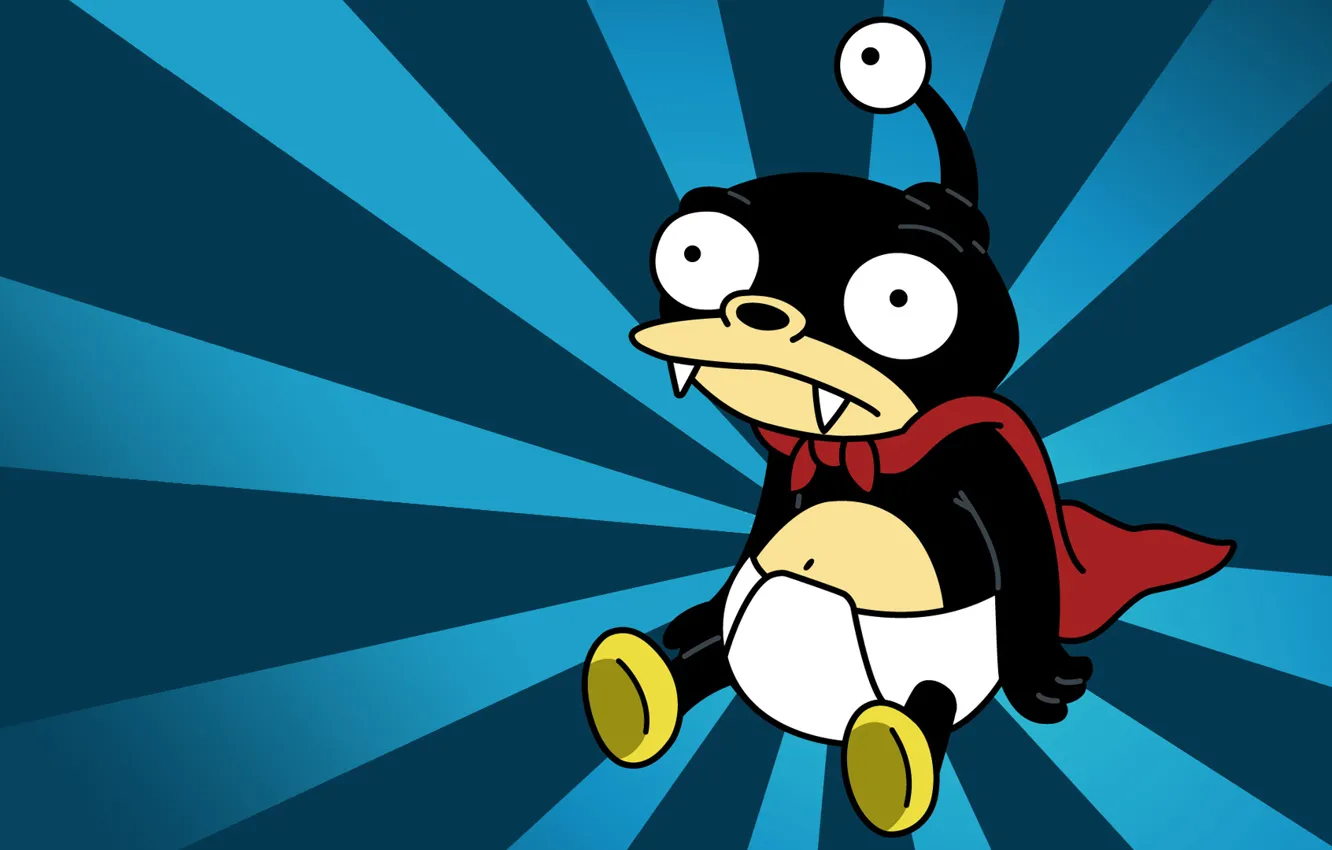 Photo wallpaper Nibbler, Futurama, Futurama