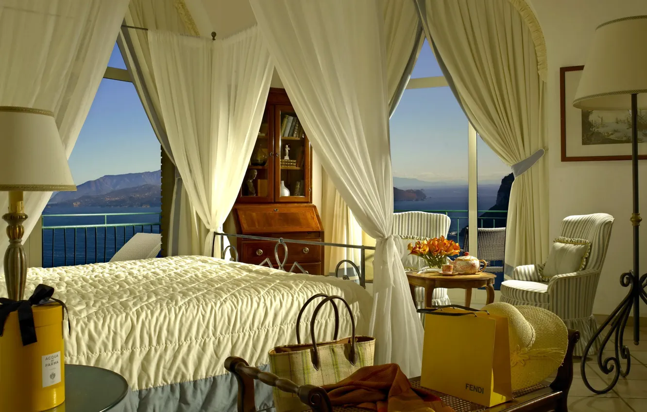 Photo wallpaper design, style, room, interior, bedroom