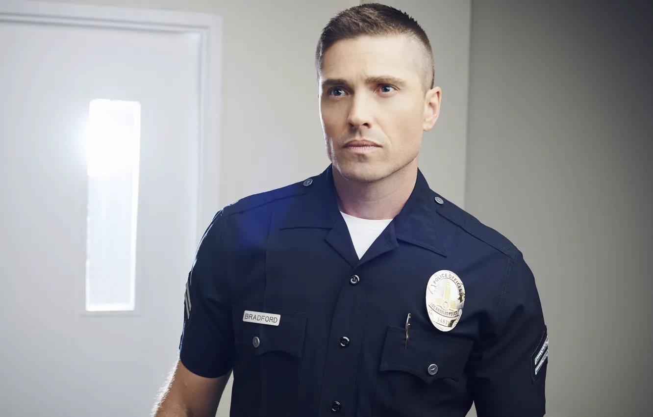 Photo wallpaper police, the series, Eric Winter, Rookie, The Rookie, Eric Winter, Tim Bradford