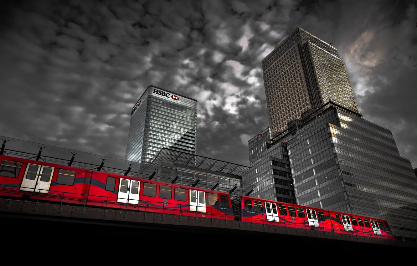 Photo wallpaper England, Canary Wharf, Tower Hamlets, A Promise to Pay