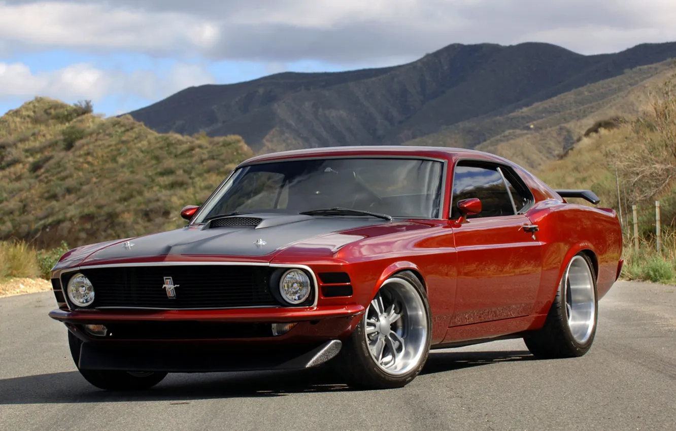 Photo wallpaper Mustang, Ford, Muscle car