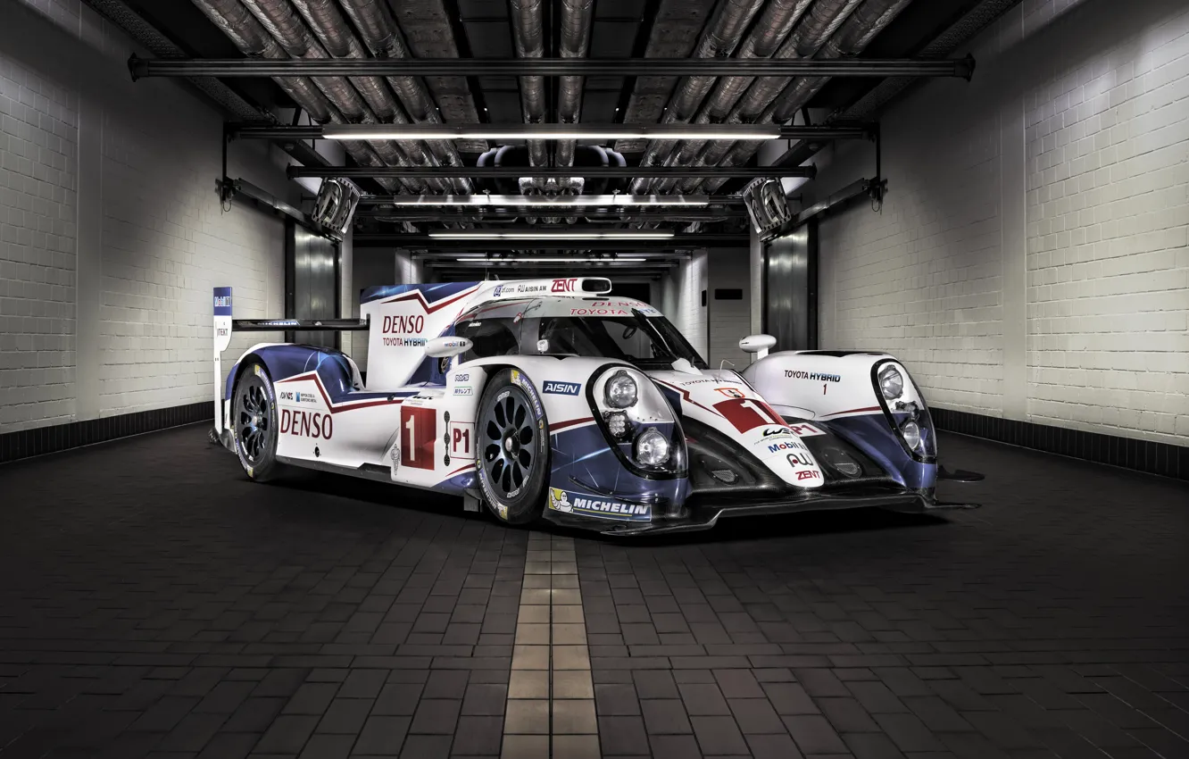 Photo wallpaper sport, supercar, Toyota, Hybrid, Toyota, 2015, TS040