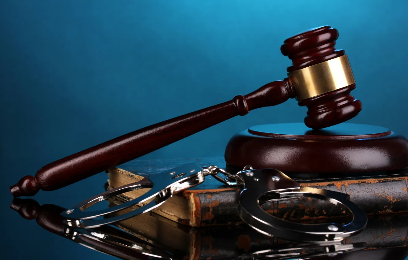 Photo wallpaper justice, law, gavel