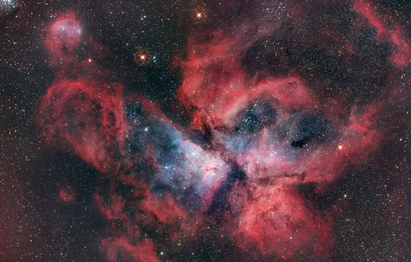 Photo wallpaper nebula, Carina Nebula, emission, in Soso