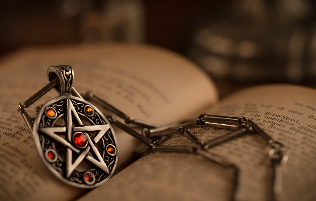 Photo wallpaper stars, decoration, pendant, book