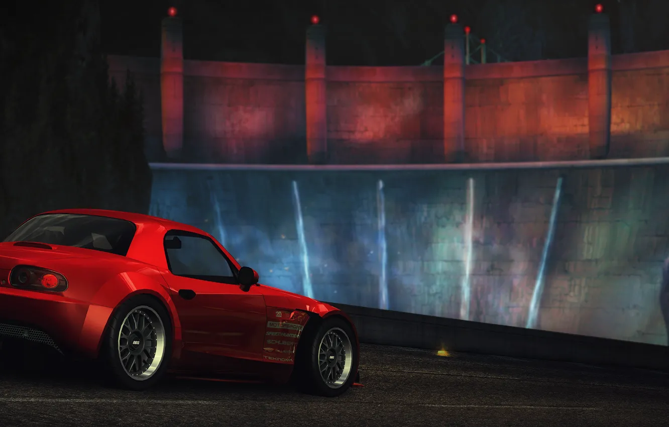 Photo wallpaper Need for Speed world, Mazda mx-5, stayling