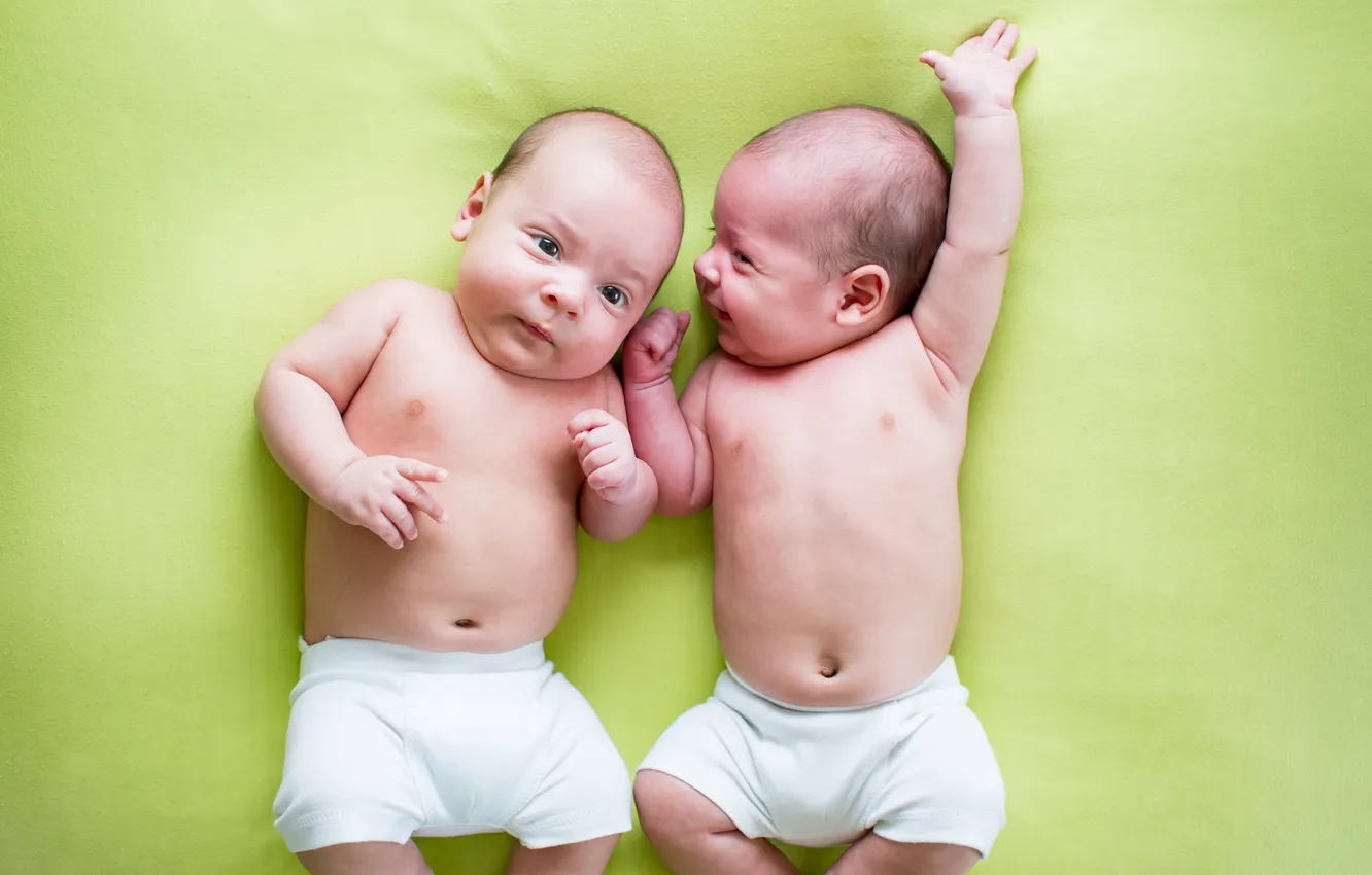 Photo wallpaper children, face, baby, child, newborn