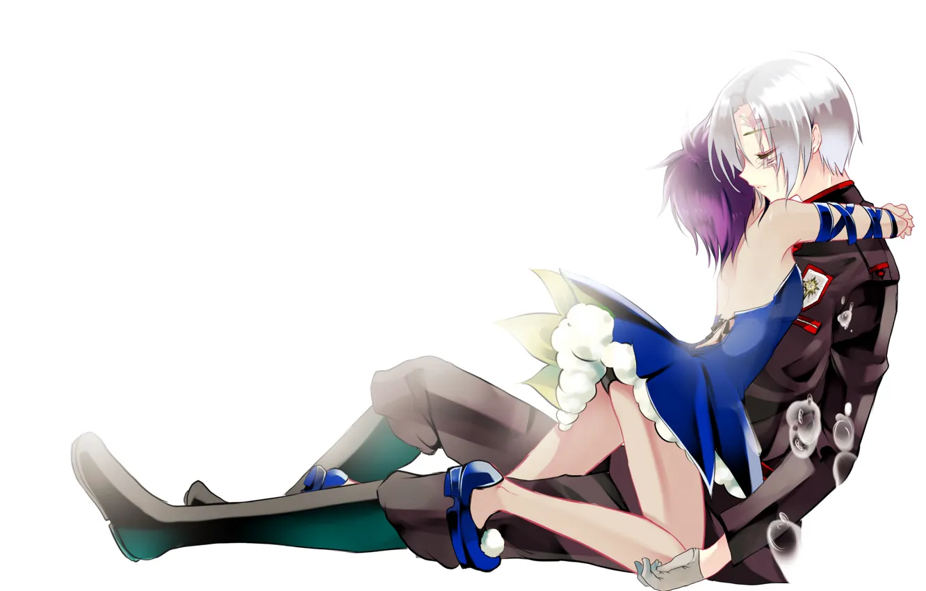 Photo wallpaper romance, anime, art, two, D.Gray-man