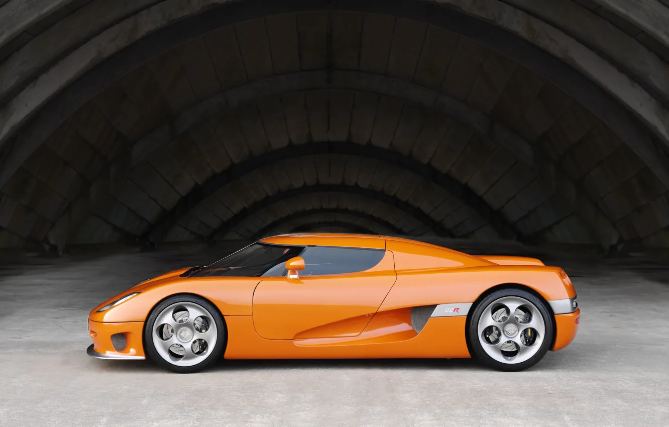 Photo wallpaper Koenigsegg, side view, Koenigsegg, side view, CCR, Koenigsegg CCR