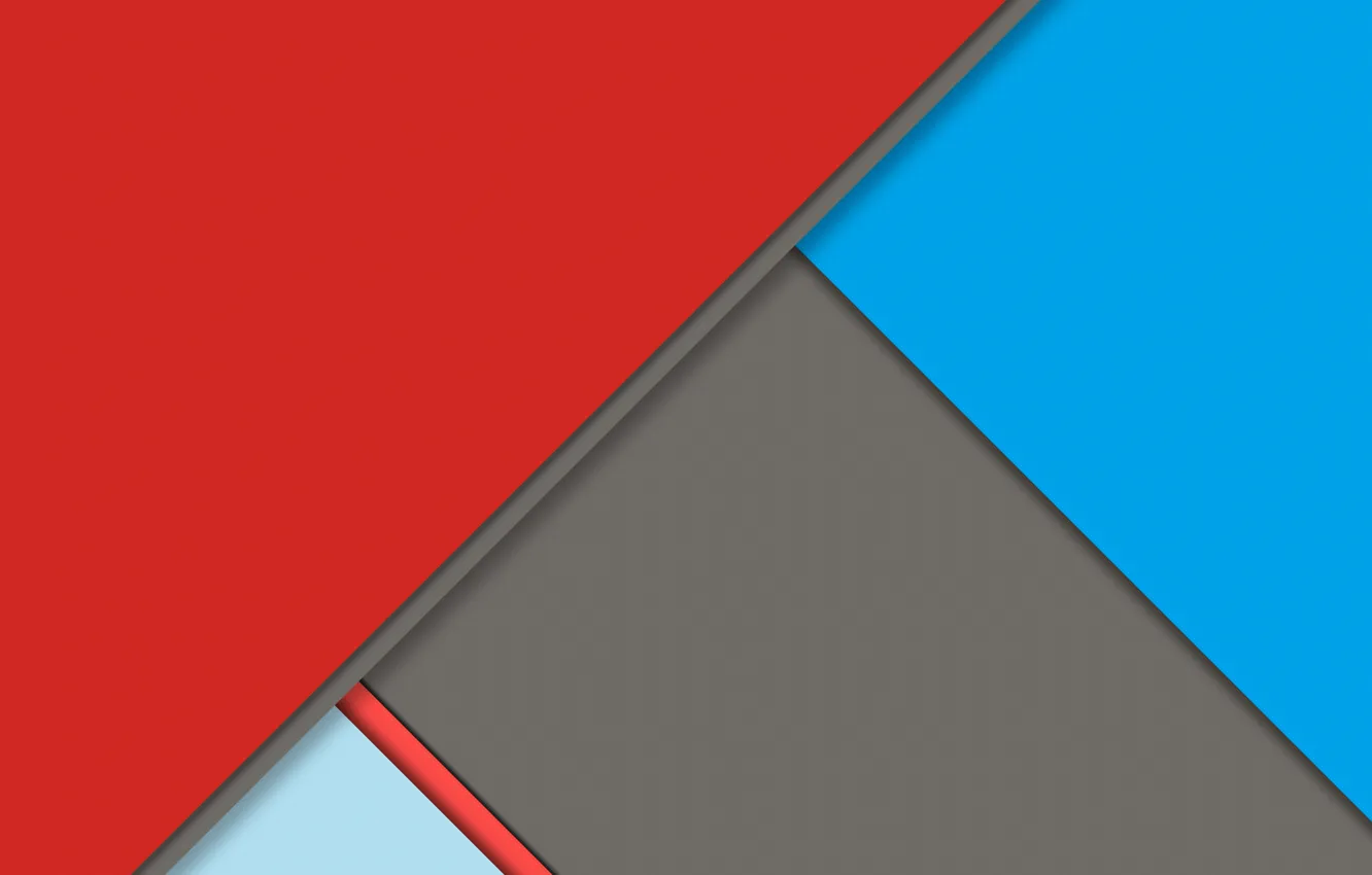 Photo wallpaper line, red, grey, blue, geometry, design, color, material