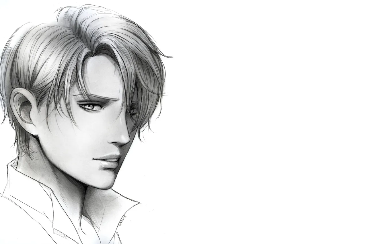 Photo wallpaper look, figure, art, guy, Yuri on the ice, Viktor Nikiforov, Yuri On Ice, by redwarrior3