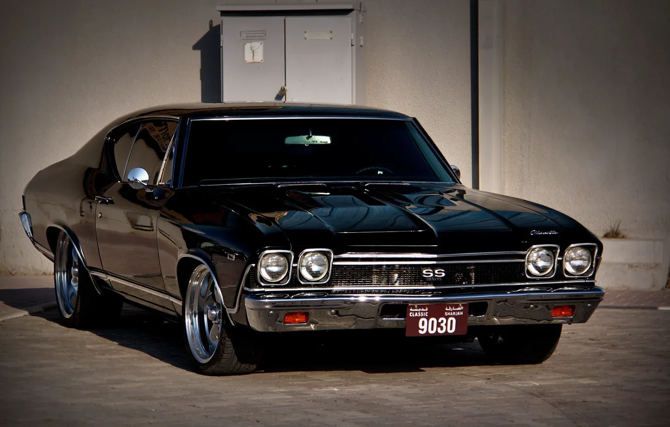 Photo wallpaper Chevrolet, Classic, Coupe, Chevelle, Muscle car