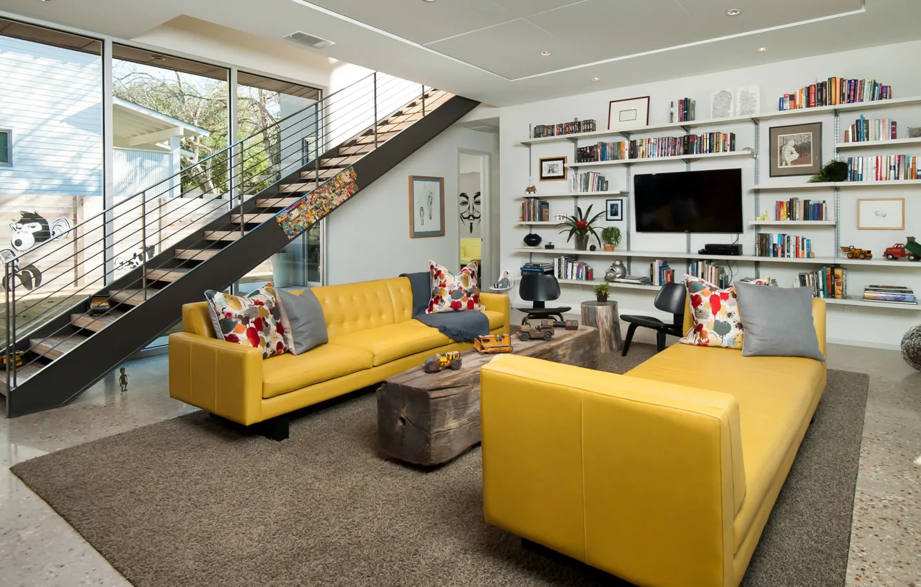 Photo wallpaper Tree House, by Brian Dillard Architecture, Foursquare builder