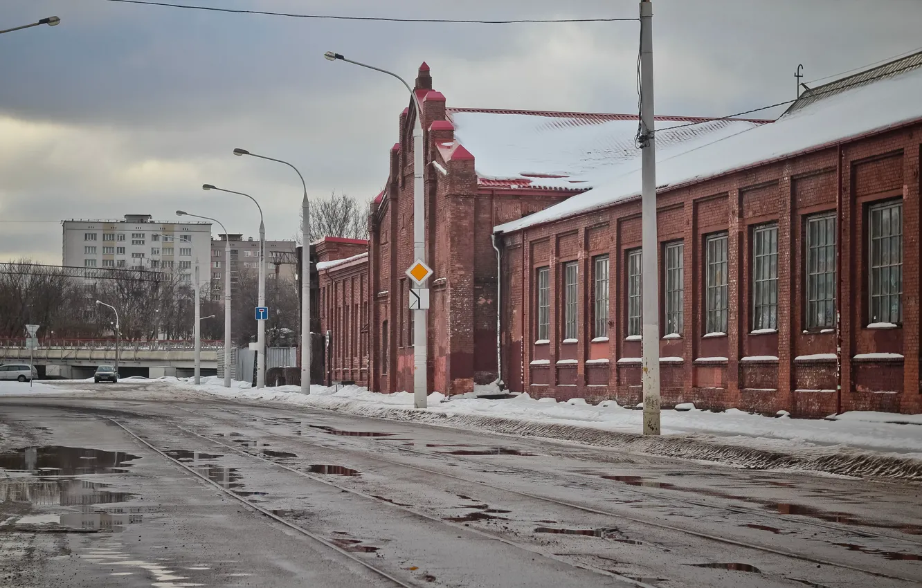 Photo wallpaper Belarus, Minsk, Oktyabrskaya