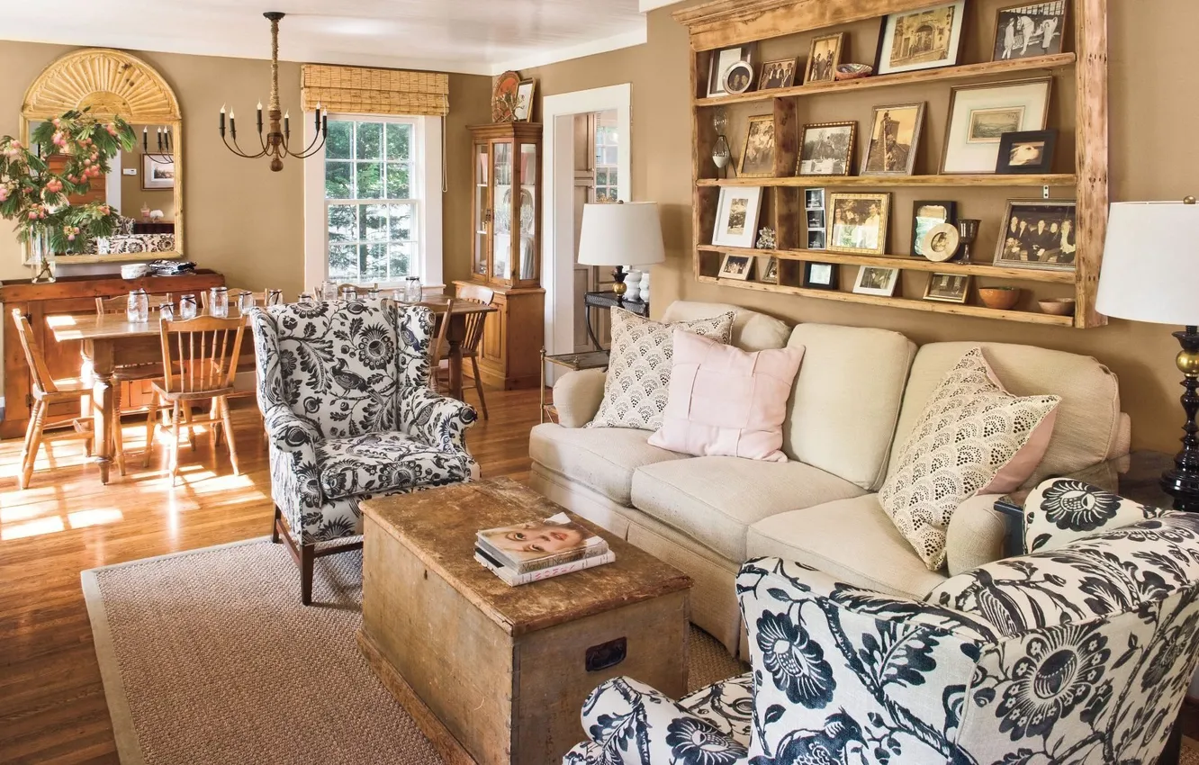 Photo wallpaper design, style, interior, picture, living room, dining room, upholstered furniture