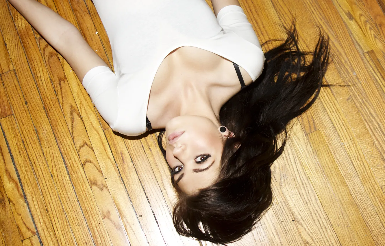 Photo wallpaper girl, brunette, DANIELLE ANDERSEN