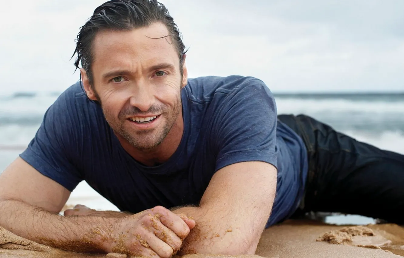 Photo wallpaper sand, sea, beach, summer, look, the sun, smile, stay