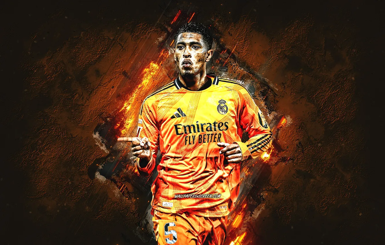 Photo wallpaper football, Real Madrid, Bellingham, Jude, Jude Bellingham