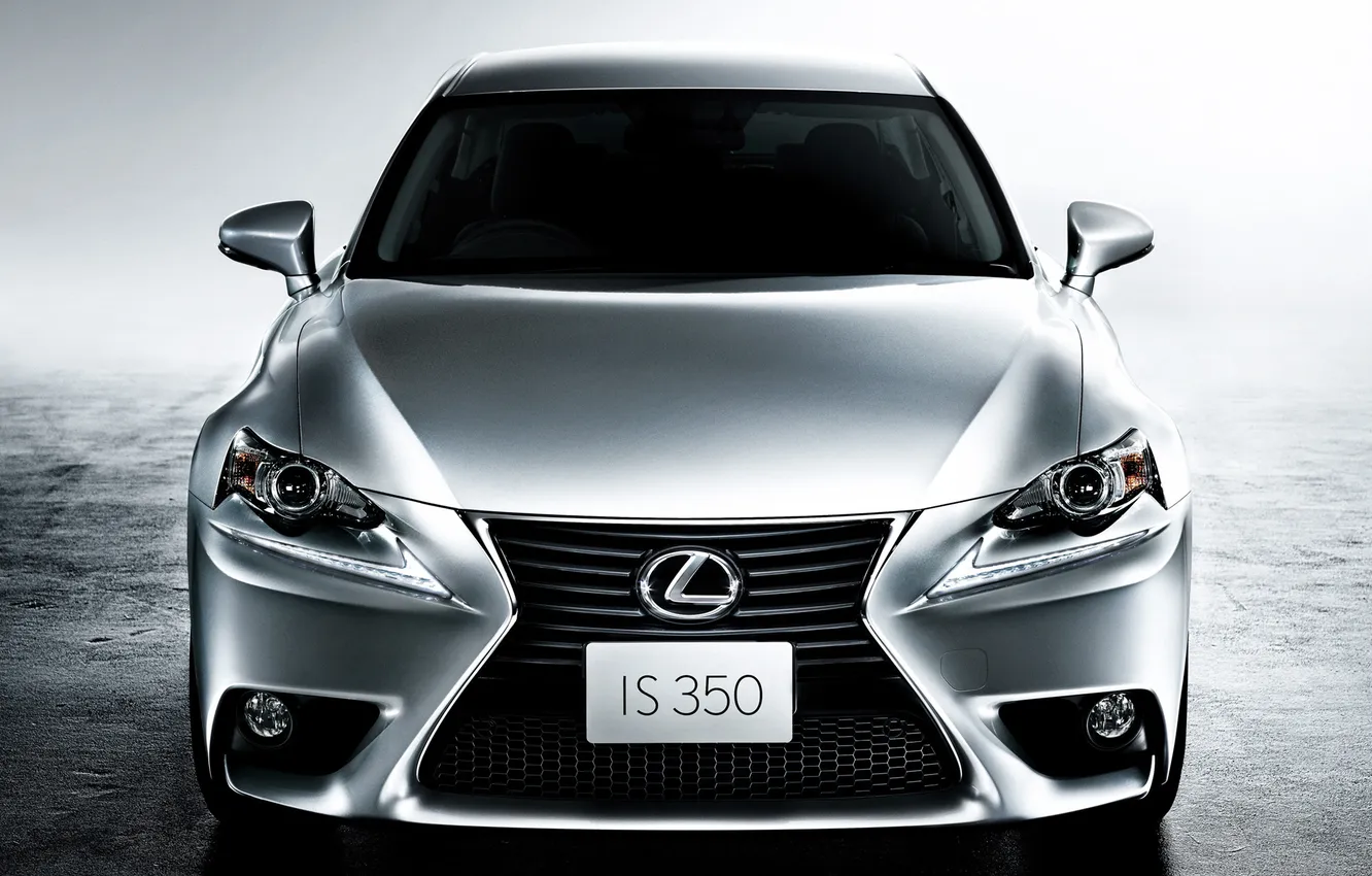 Photo wallpaper machine, background, Lexus, front view, IS 350