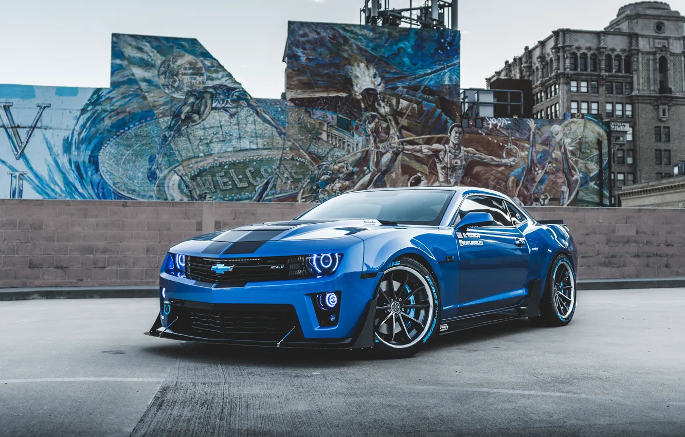 Photo wallpaper Chevrolet, Camaro, ZL1, Chevrolet Camaro ZL1