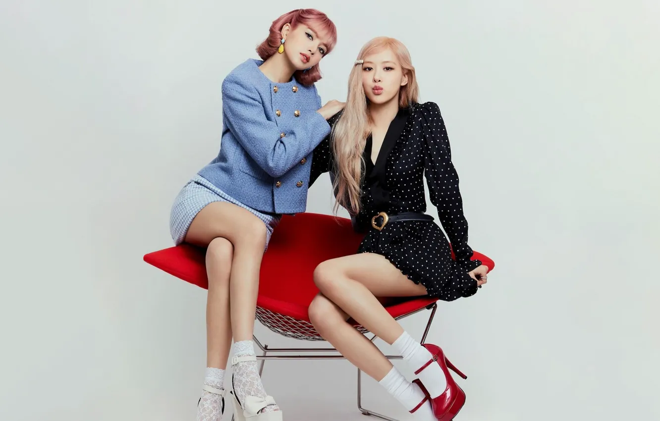 Photo wallpaper rose, 2560x1440, Wallpaper for desktop, Kpop, 16:9, Blackpink, Korean singer, Fox Manoban