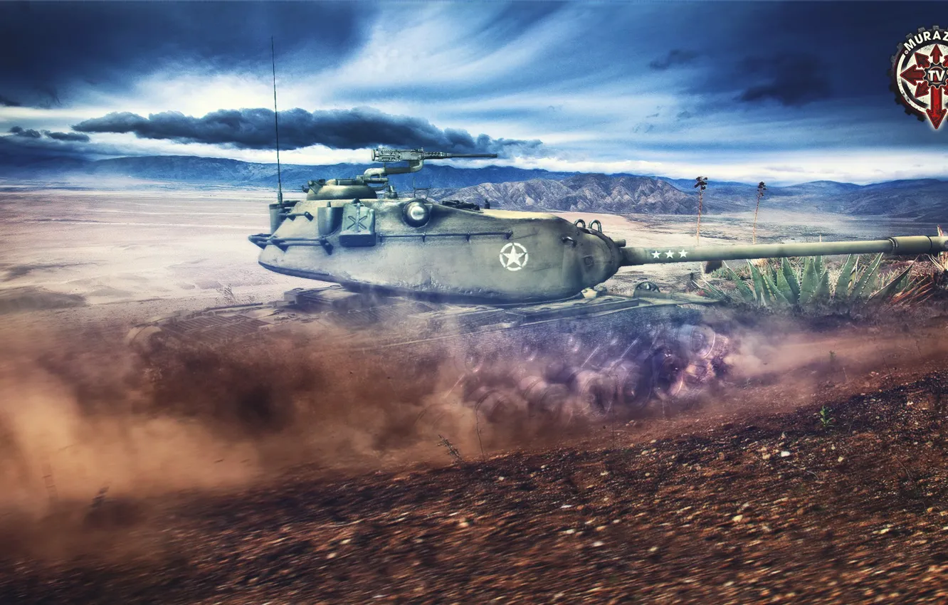 Photo wallpaper Game, USA, Games, Art, World of Tanks, M103, Wargaming Net, FuriousGFX