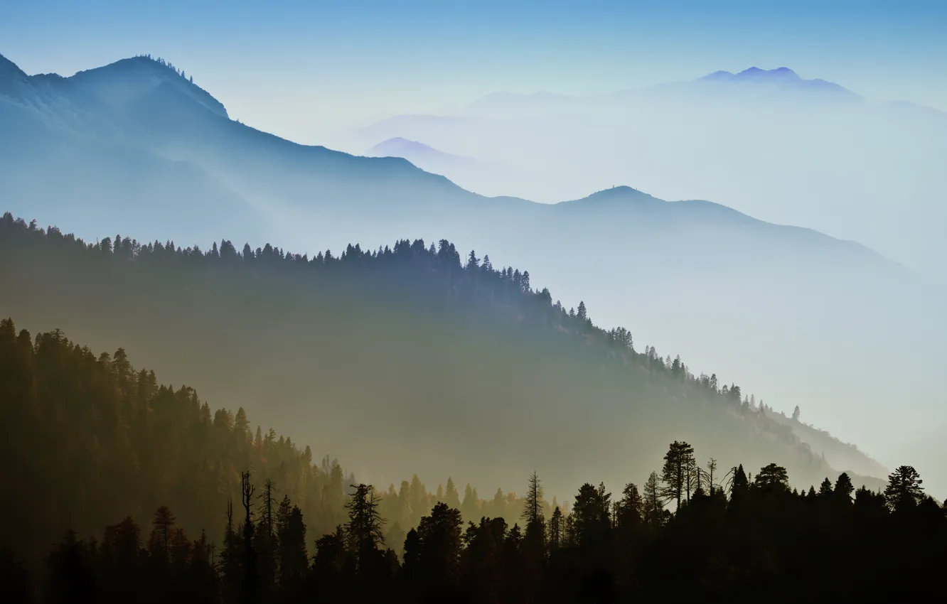 Photo wallpaper mountains, apple, mac, mavericks, Range, os x, mountian