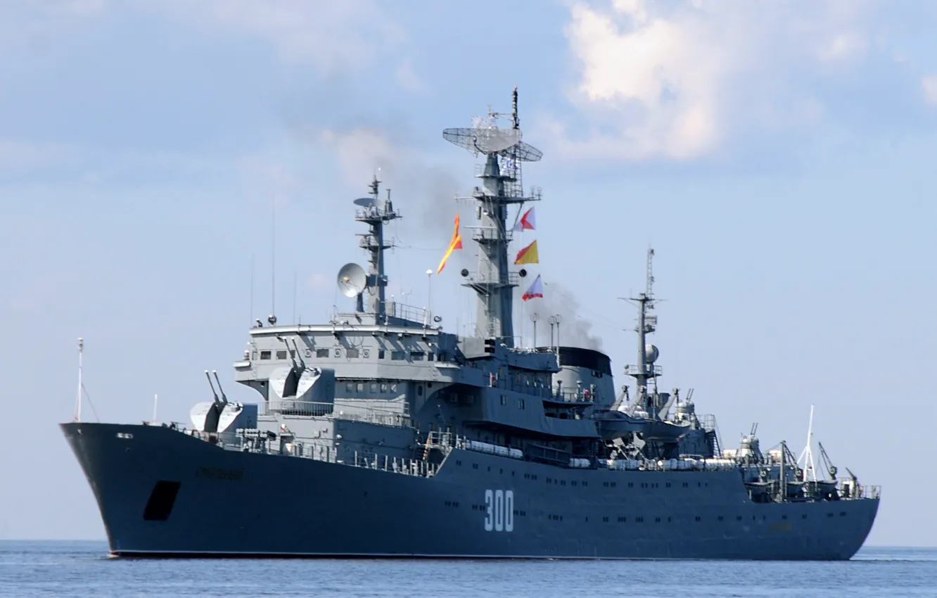 Photo wallpaper ship, training, Smolny
