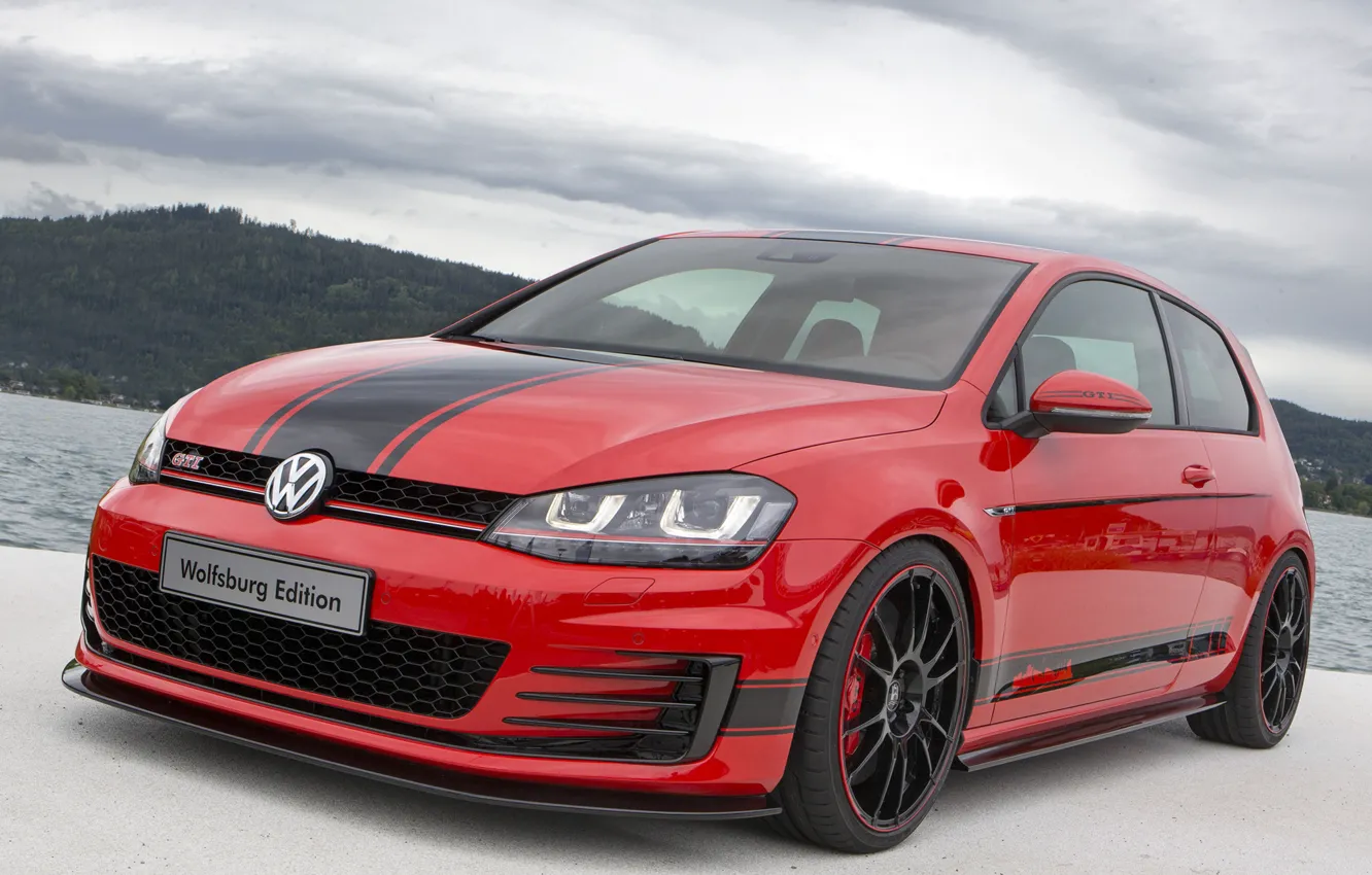 Photo wallpaper Volkswagen, Golf, GTI, Edition, Wolfsburg