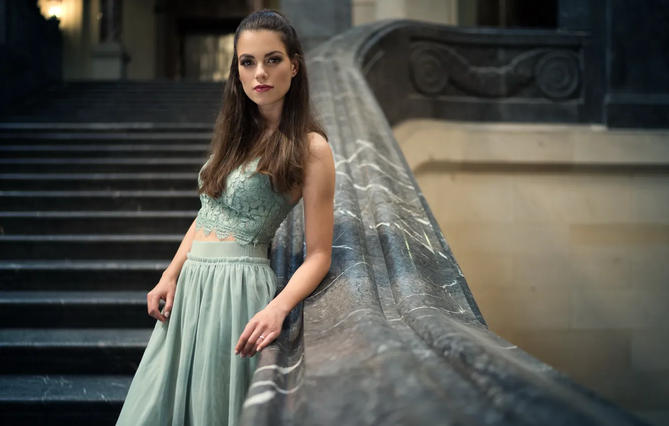 Photo wallpaper look, girl, Carina Cara