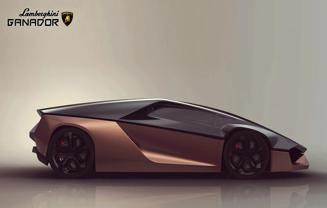 Photo wallpaper car, Hubbak, Concept 2015, Lamborghini Ganador