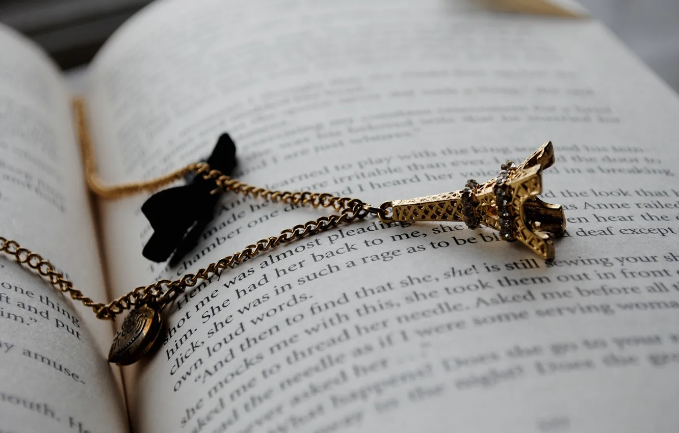 Photo wallpaper Paris, Eiffel tower, Paris, figures