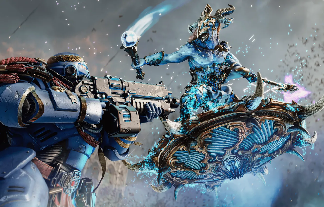 Photo wallpaper Warhammer, 40k, Space Marine 2