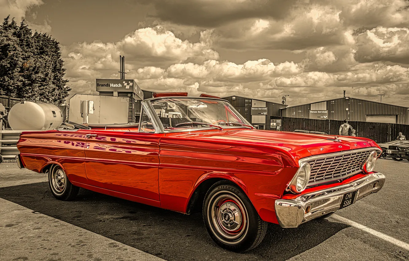 Photo wallpaper retro, classic, 1964, Ford Falcon