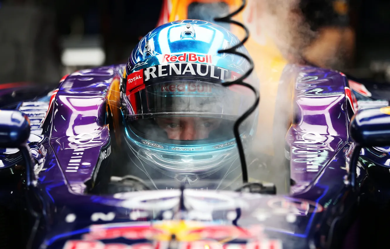 Photo wallpaper Formula 1, Red Bull, Vettel