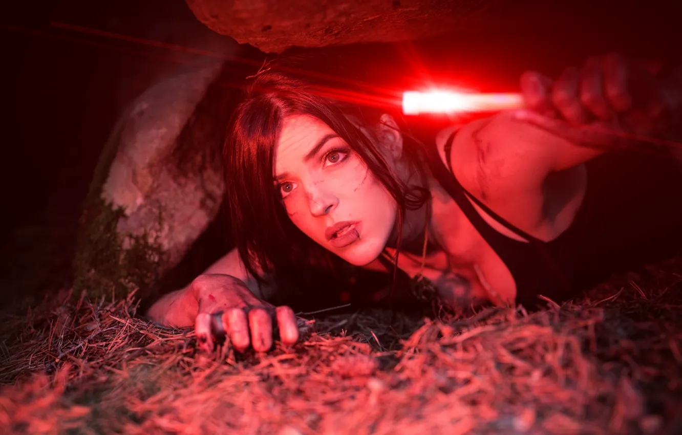 Photo wallpaper girl, Tomb Raider, Lara Croft, cosplay, cosplay, Lara Croft, Rise of the Tomb Raider