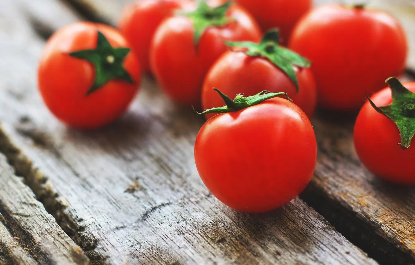 Photo wallpaper vegetables, tomatoes, cherry, cherry tomatoes