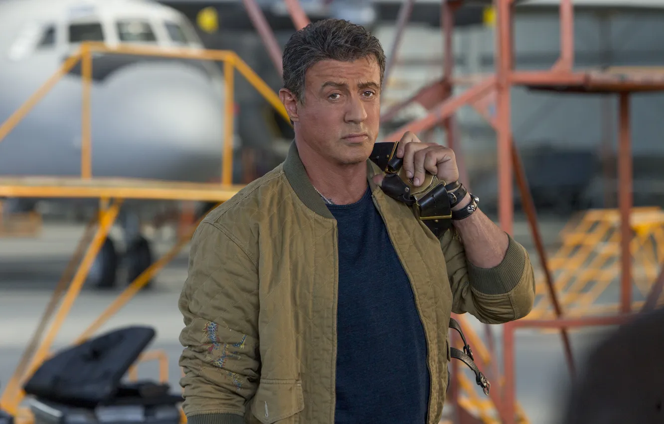 Photo wallpaper man, actor, The Expendables 3, The expendables 3, Sylvester Stallone