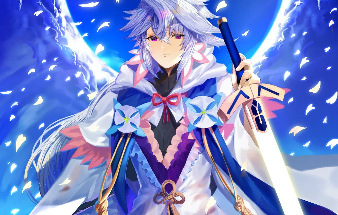Photo wallpaper guy, Merlin, Fate / Grand Order, The destiny of a great campaign