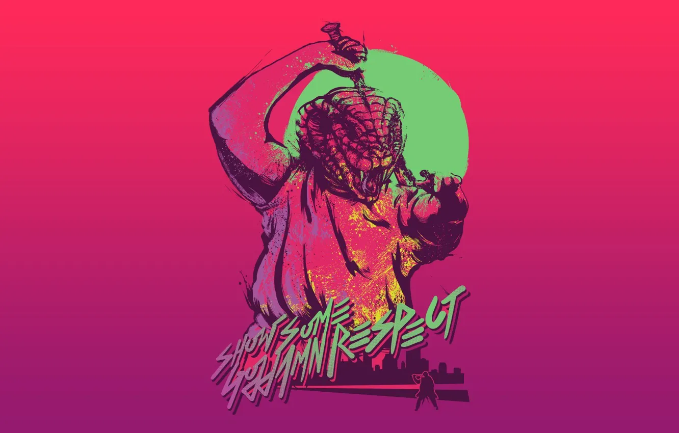 Photo wallpaper background, the game, Cobra, Miami, Jake, Jake, Hotline Miami, Synthpop