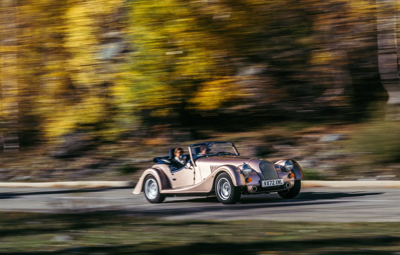 Photo wallpaper speed, Morgan, Drive, Plus Four, Morgan Plus Four