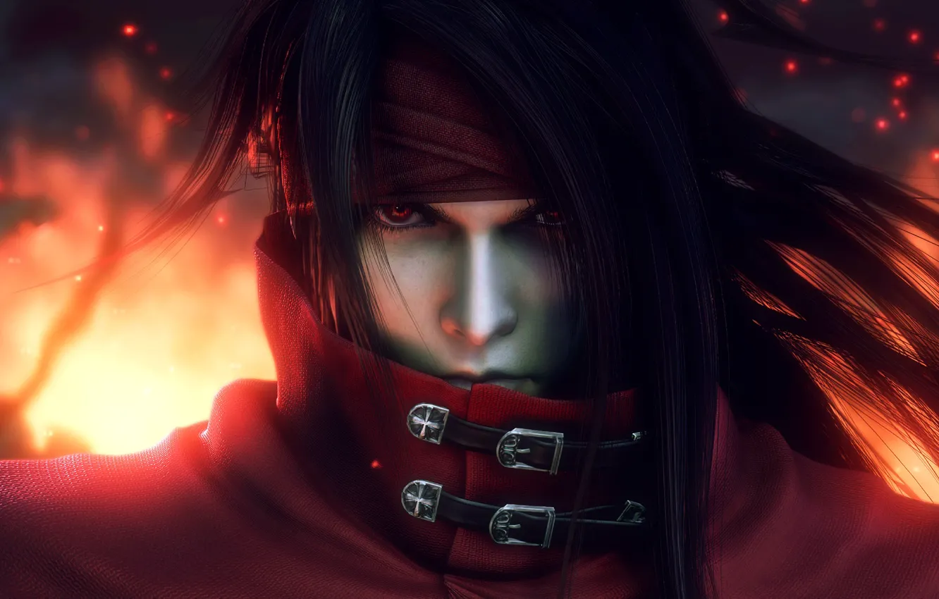Photo wallpaper look, lights, hair, Final Fantasy, Dirge Of Cerberus