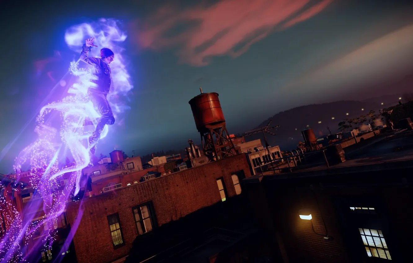 Photo wallpaper infamous second son, son, second