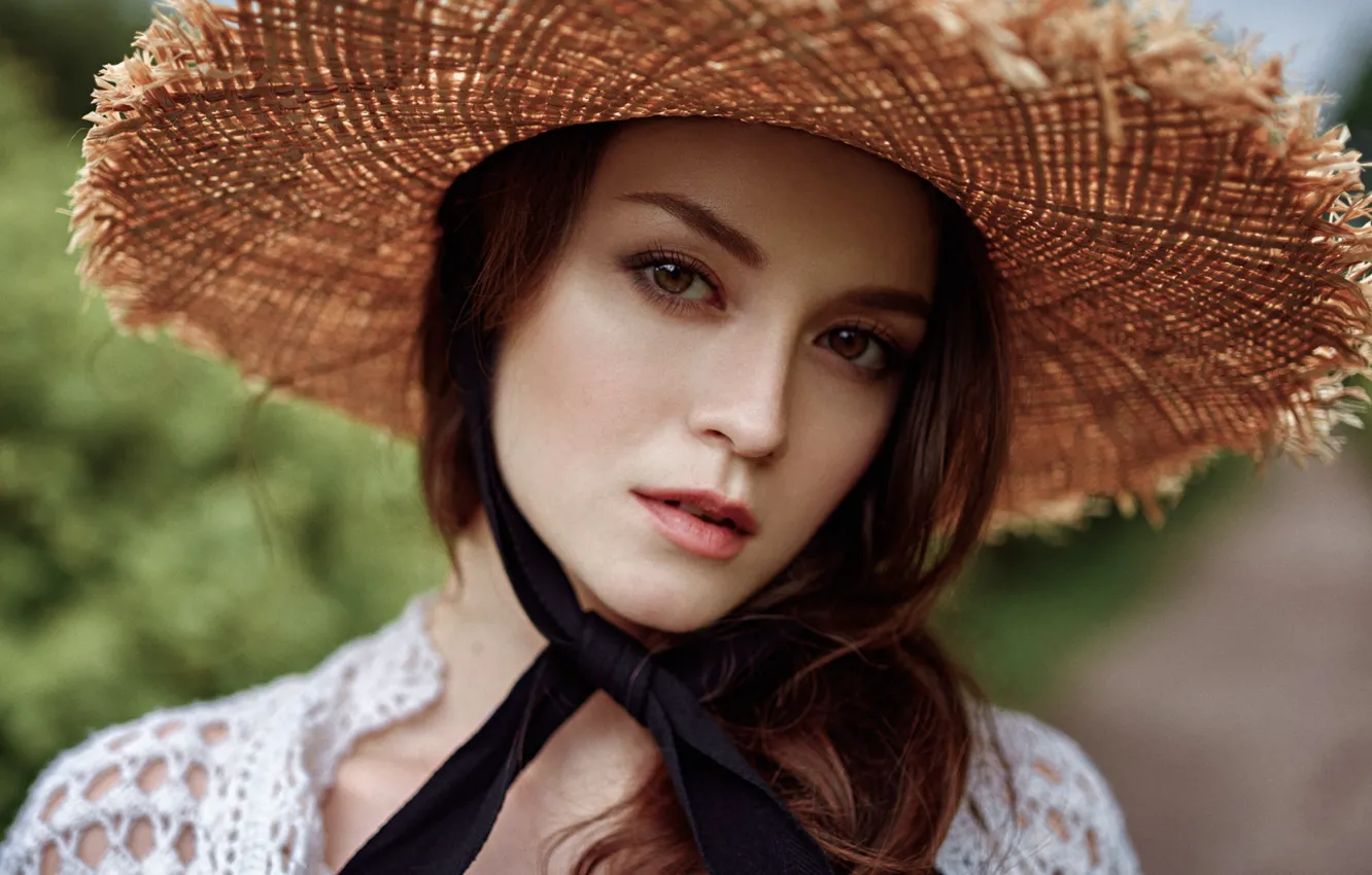 Photo wallpaper girl, close-up, portrait, beauty, George Chernyadev, Anastasia Zonova, Georgy Chernyadyev