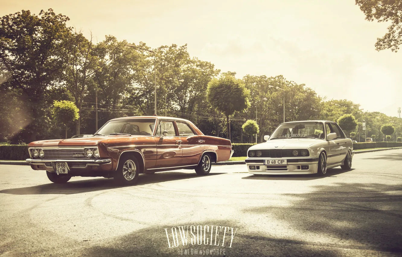 Photo wallpaper car, bmw, 1966, 3 series, Chevrolet Impala