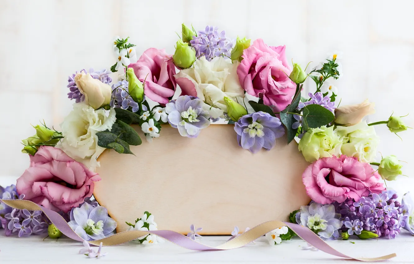Photo wallpaper flowers, roses, rose, wood, pink, flowers, beautiful, lilac