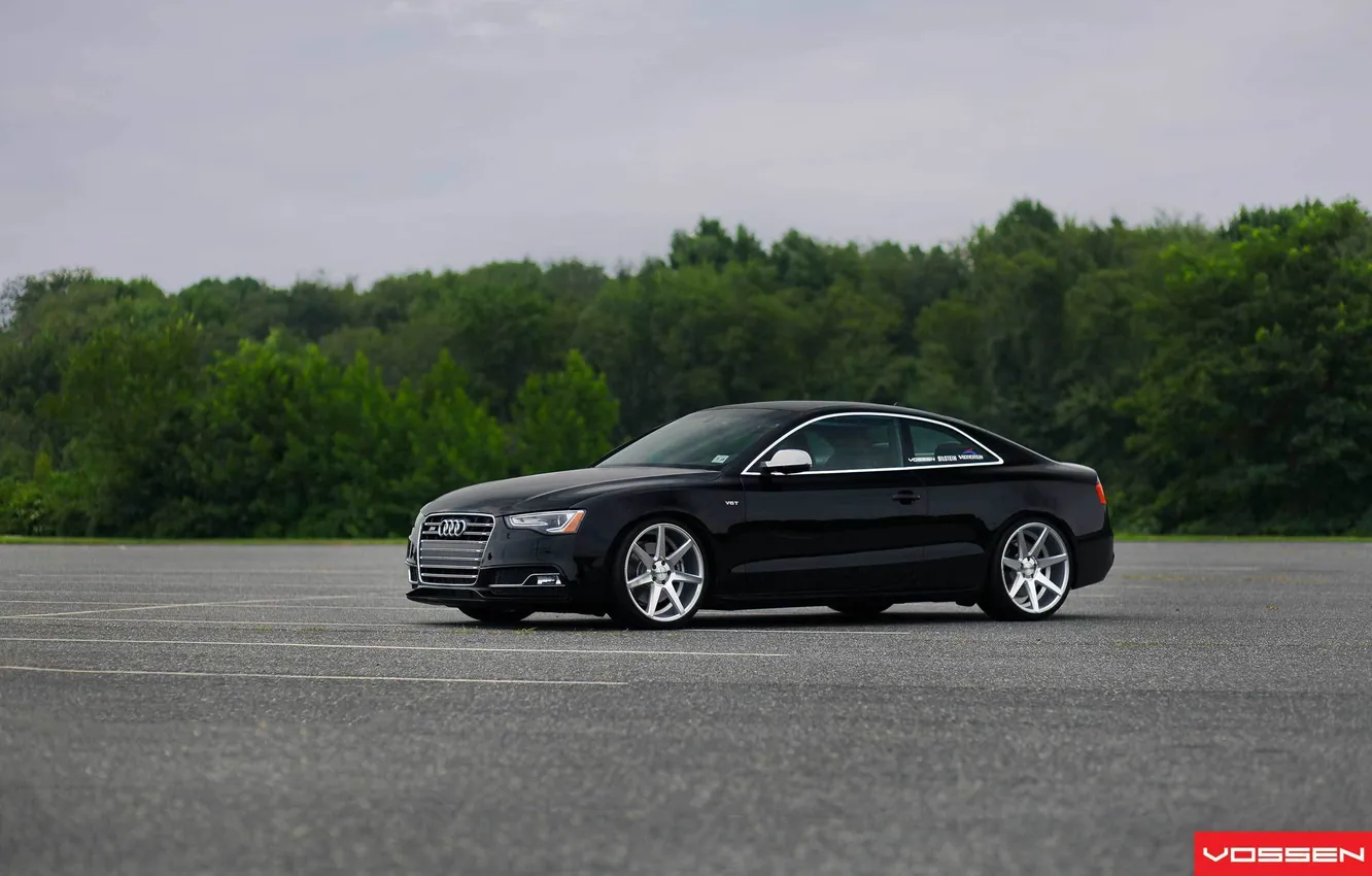 Photo wallpaper Audi A5, tuning, Vossen, VVSCV7