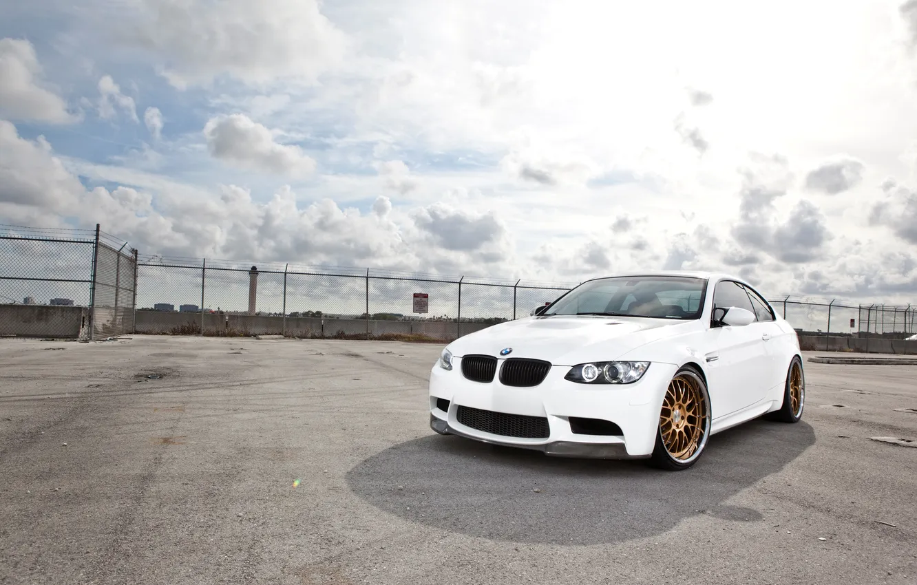 Photo wallpaper BMW, Forged, ISS, e92