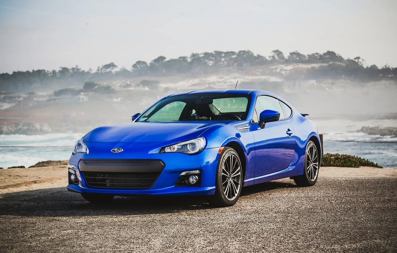 Photo wallpaper car, machine, blue, Subaru, wallpaper, Japan, car, Subaru