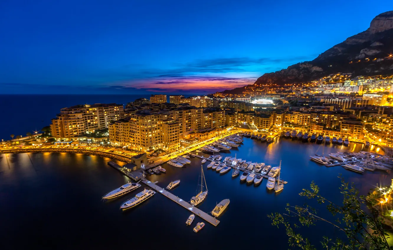 Photo wallpaper Monaco, Monaco, Monte Carlo
